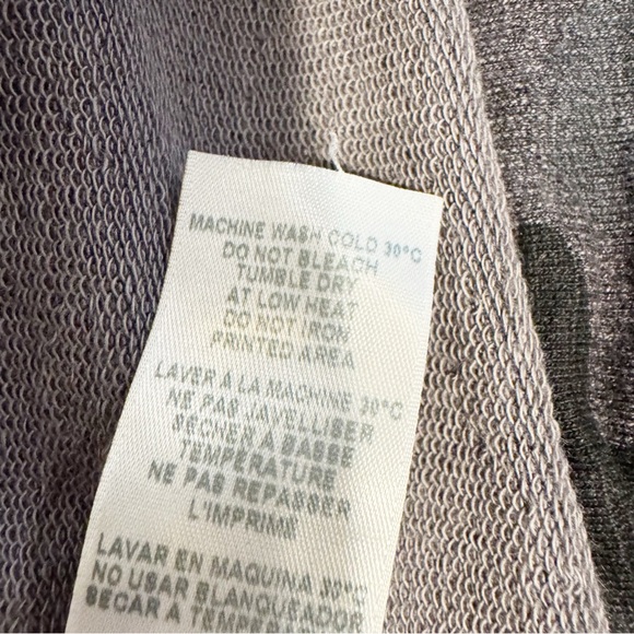 Sundry | NWT Camo Flare Pant w/ Trim-Charcoal Sz. 4 - Picture 9 of 10